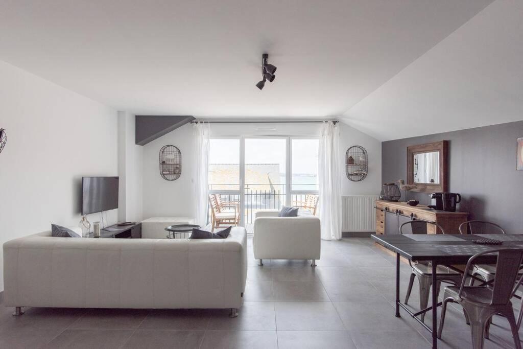 Appartement 4 Etoiles Vue Mer Et Bord De Plage Chez Odette سان مالو المظهر الخارجي الصورة