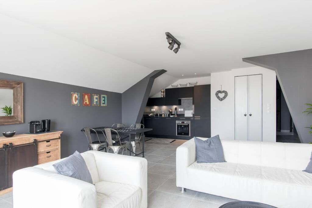 Appartement 4 Etoiles Vue Mer Et Bord De Plage Chez Odette سان مالو المظهر الخارجي الصورة